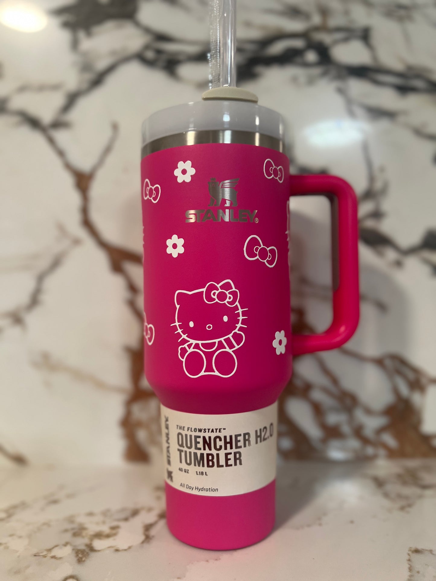 Hello Kitty Tumbler Hot Pink