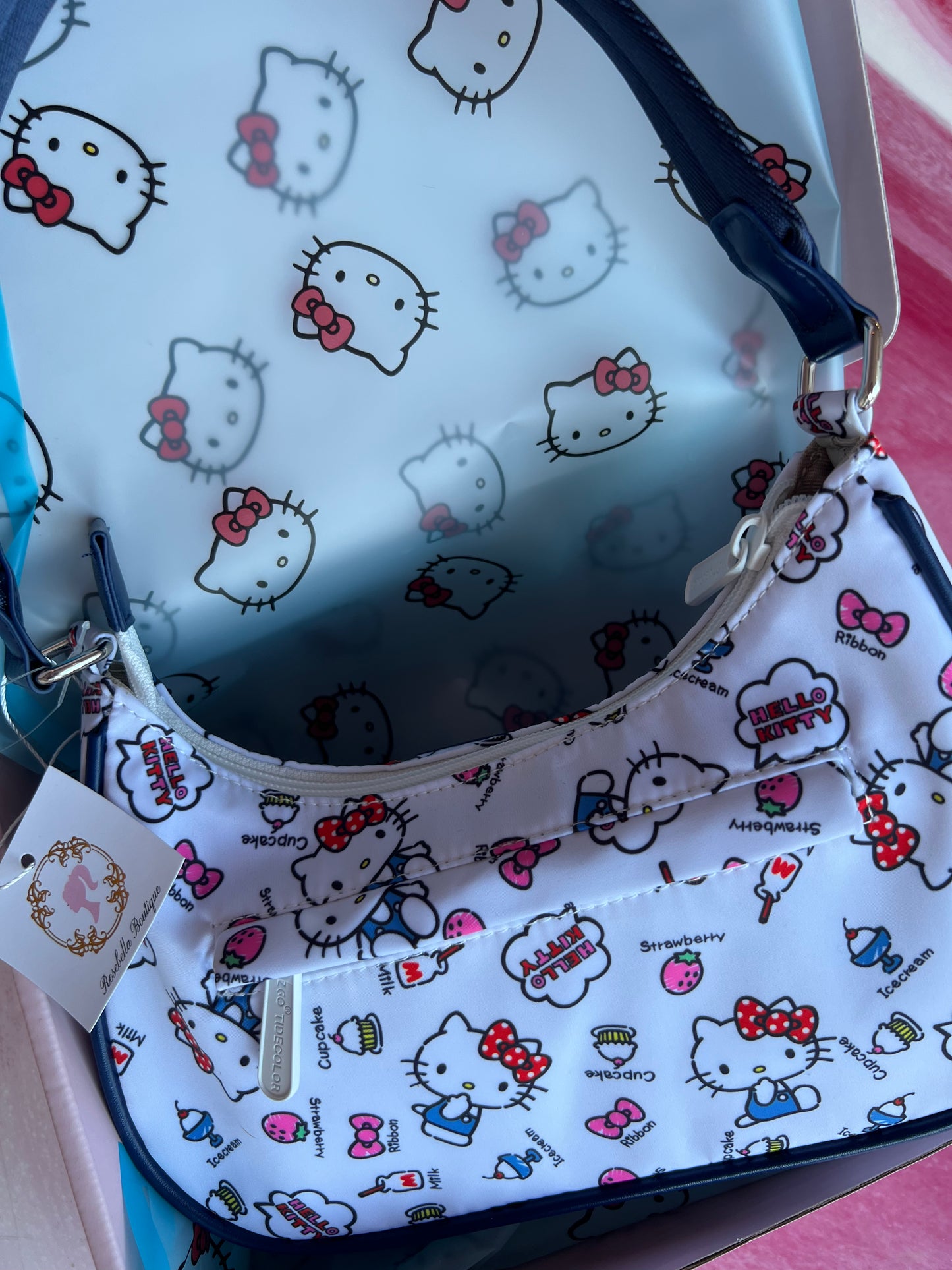 Blue Hello Kitty Purse