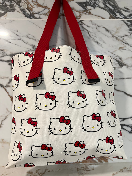 Red HK Tote Bag