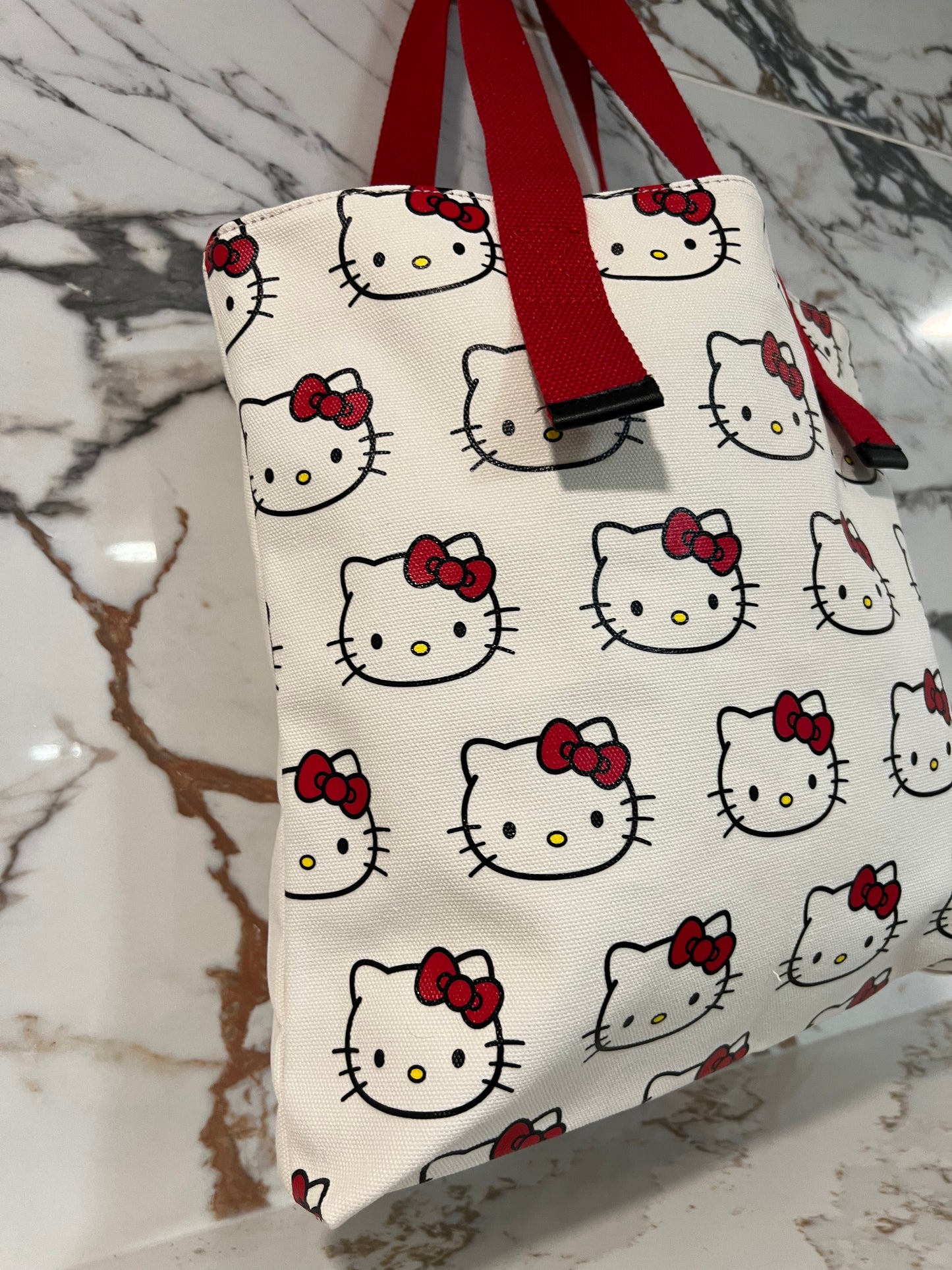 Red HK Tote Bag