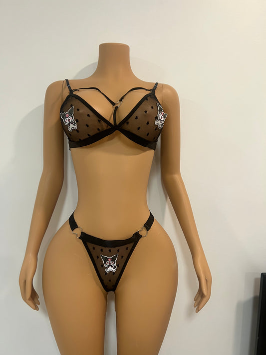 Y2K Kawaii Lingerie Set