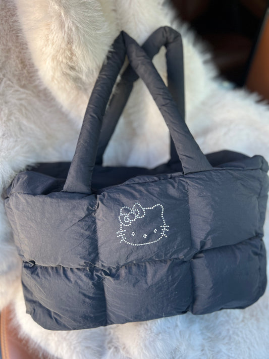 Puffy Tote Black