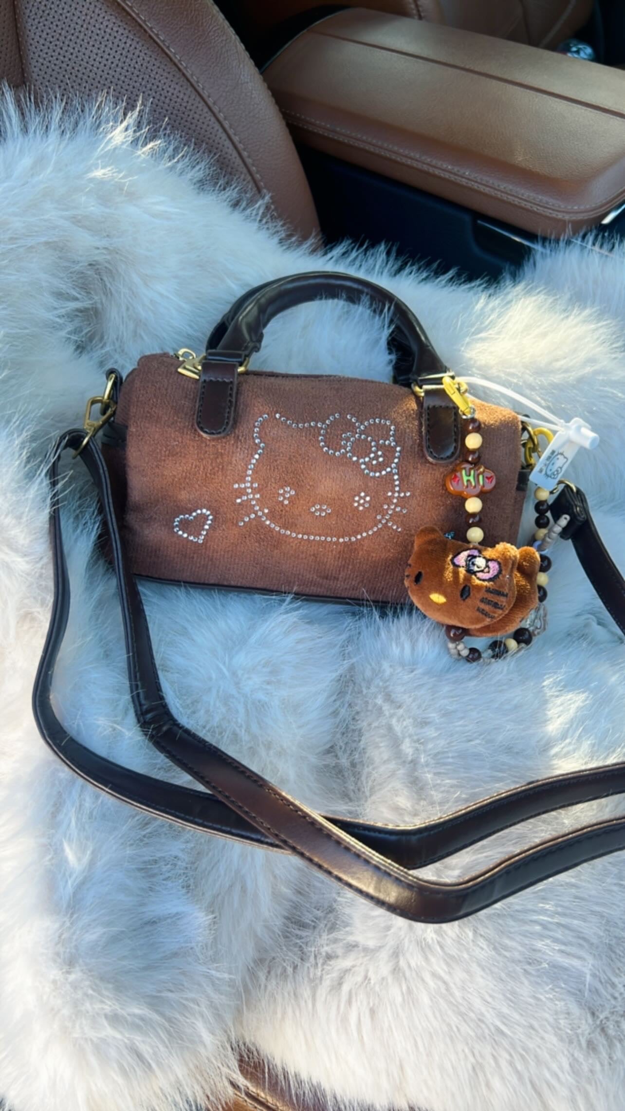 Kitty Brown purse