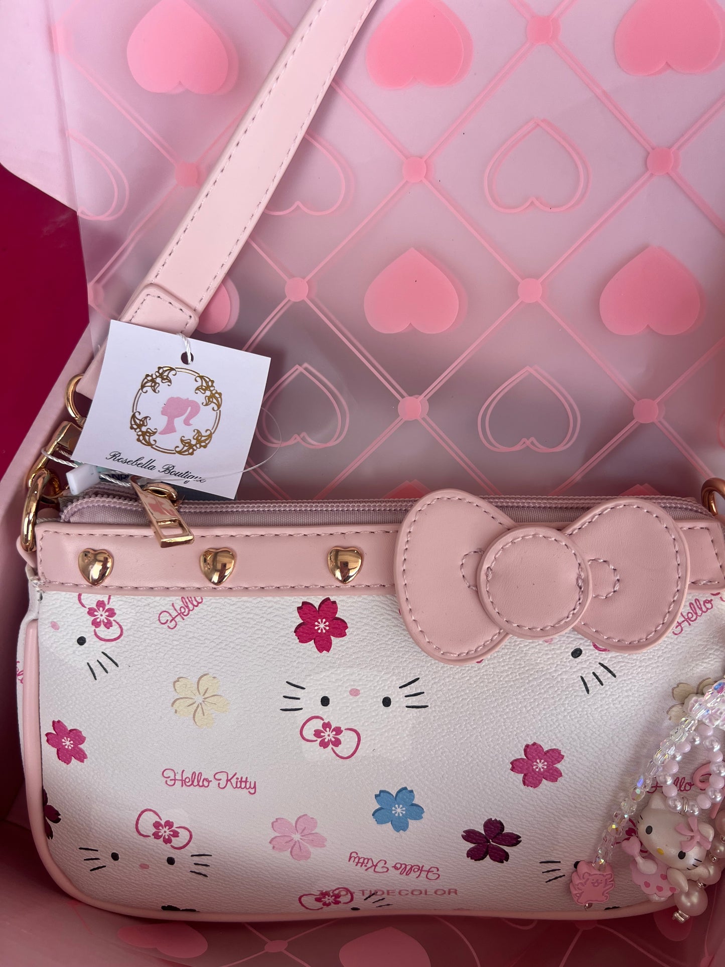 Hello Kitty Purse & Keychain