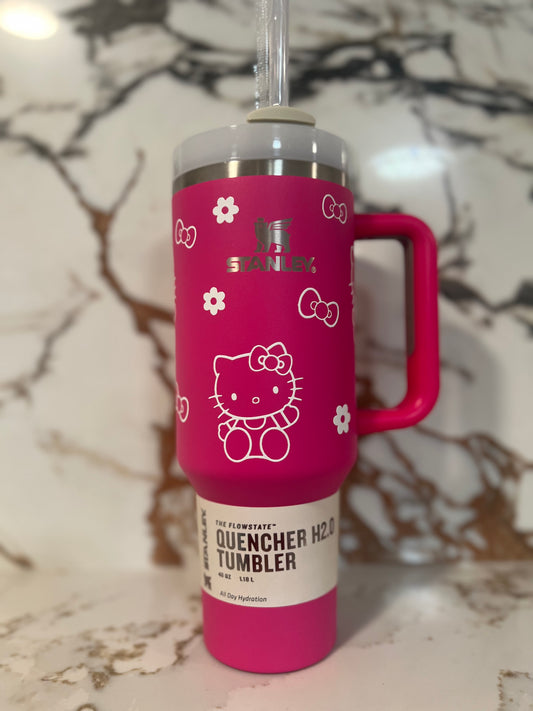 Hello Kitty Tumbler Hot Pink