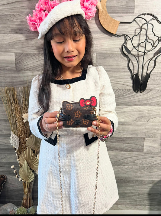 Kitty Mini cross body purse