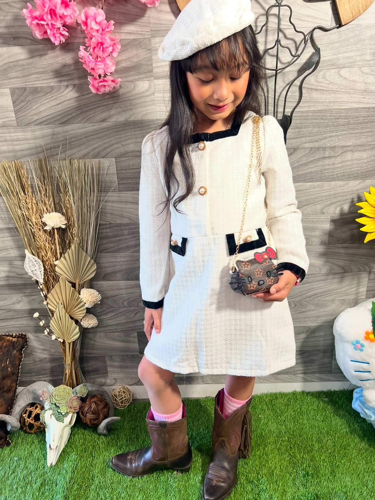 Kitty Mini cross body purse