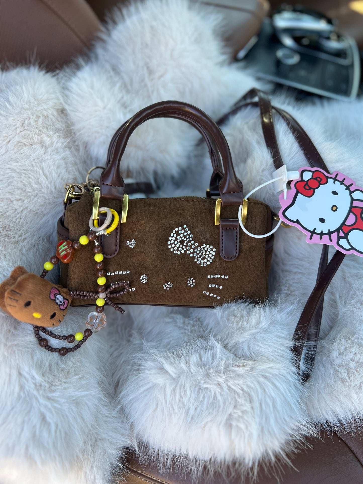 Kitty Brown purse